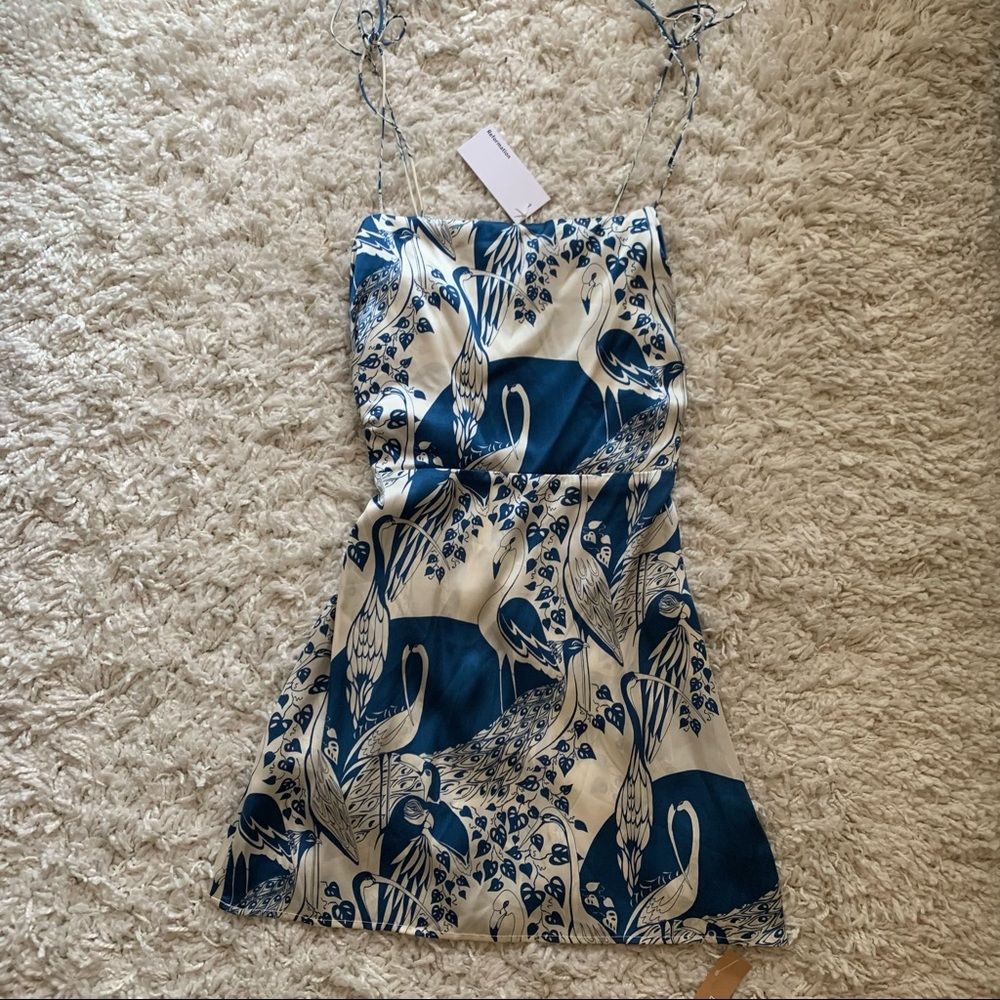 Reformation Encinitas Dress in Avian print